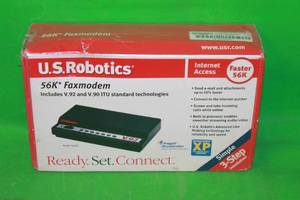 lot 111 image: U.S ROBOTICS 56K FAXMODEM MODEL 5686E