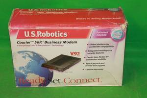 lot 112 image: U.S ROBOTICS COURIER 56K BUSINESS MODEM MODEL 3453B