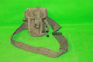 lot 117 image: MILITARY AMMUNITION MAG HOLDER BELT