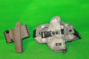 lot 118 image: 2 FIREARM HOLSTERS