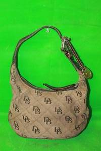 lot 159 image: VINTAGE DOONEY & BOURKE CLOTH HANDBAG SERIAL  K6201633 AUTHENTICITY UNKNOWN