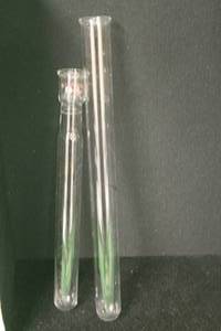 lot 167 image: SCIENTIFIC TEST CUKTURE CLEAR GLASS BEAKEWRS 10 AND 12 INCH LONG 30PLUS PCS