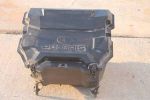 lot 195 image: POLARIS LOCK AND RIDE REAR CARGO BOX