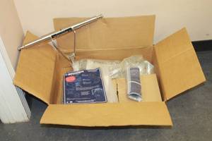 lot 216 image: NEW IN BOX BADGER WHEELS AND HANDLE