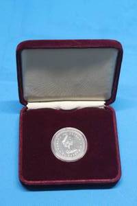 lot 230 image: 1982 ELIZABETH II CANADA DOLLAR WITH STORAGE CASE