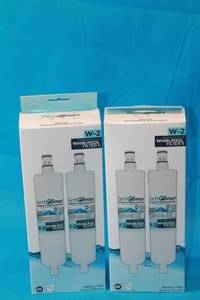 lot 247 image: 2. NEW EARTH SMART GENUINE REFRIGERATOR WHIRLPOOL WTER FILTERS MODEL W-2 DP