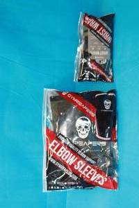 lot 251 image: GYM REAPERS ELBOW SLEEVE AND WRIST WRAPS