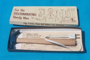 lot 131 image: VINTAGE ELECTRIC HAMMER 66-520 IN ORIGINAL BOX