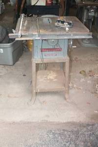 lot 187 image: HOMECRAFT 8 SAW TABLE , TESTED & WORK