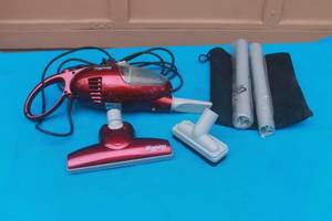 lot 197 image: EUROFLEX MONSTER OF ITALY H055 VACUUM CLEANER WITH ACCESSORIES & ATTATCHMENTS
