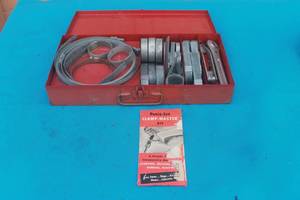 lot 268 image: CLAMP MASTER PUNCH-LOK KIT K-52 WITH METAL CASE