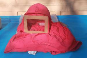 lot 273 image: ALC PROTECTIVE ABRASIVE SANDBLASTER HOOD WITH BUMP CAP