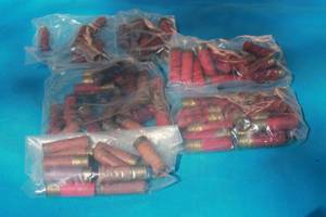 lot 282 image: GENEROUS AMOUNT OF BUCKSHOT SHOTGUN SHELLS