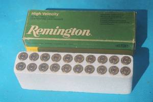 lot 287 image: REMINGTON (FULL)HIGH VELOCITY 20 MULTIBALL LOAD CENTER FIRE CARTRIDGE
