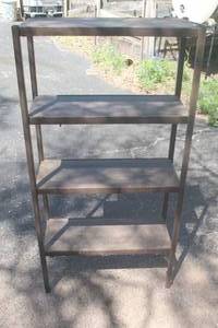 lot 294 image: METAL SHELF 4ft TALL