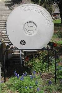 lot 411 image: COMPASS TUMBLER ON STAND