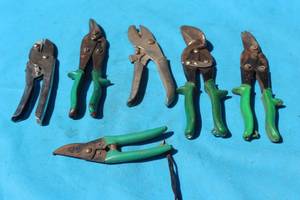 lot 414 image: 6 SNIPPER CUTTER PLIERS