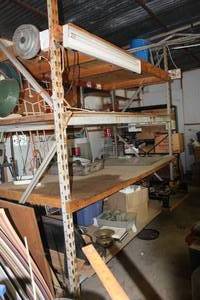 lot 449 image: PALLET RACKING 9FT TALL X 45 DEPTH X 9FT LONG RACKING WILL BE CLEARED OFF BEFORE PICK UP