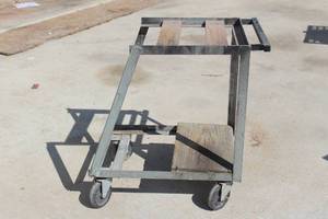 lot 3 image: WINHOLT 2-TIER UTILITY CART , 30H