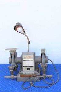 lot 52 image: SEARS ROEBUCK 34 H.P BENCH GRINDER