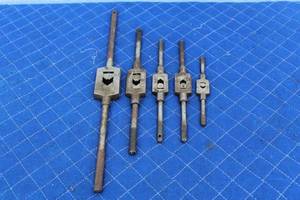 lot 114 image: 5 TAP WRENCHS ASST SIZES