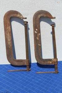lot 151 image: 2 HARGRAVE CLAMPS 17.5