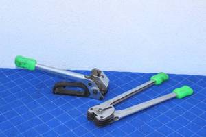 lot 177 image: CENTRAL FORGE STRAPPING TOOL SET TENSIONER AND SEALING TOOLS