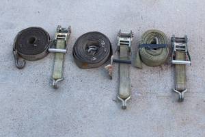 lot 209 image: 3 SETS OF RATCHET STRAPS