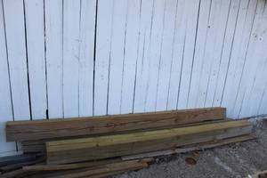 lot 239 image: 3 PCS OF LUMBER 6X6X8FT