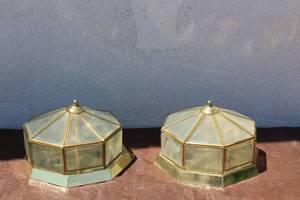 lot 280 image: 2 EXTERIOR LIGHT FIXTURES