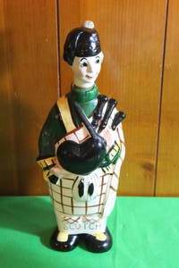lot 163 image: RARE ARNART FIGURAL SCOTCH DECANTER  SEE PICS