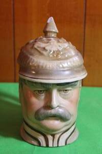 lot 177 image: VINTAGE OTTO VAN BISMARCK  NEUNDORF GERMANY BEER  STEIN