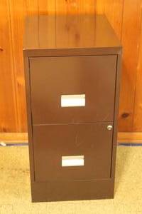 lot 300 image: W.P JOHNSON COMPANY 2 DRAWER FILE CABINET