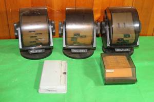 lot 360 image: LOT OF VINTAGE ROLEDEX