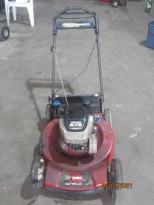 lot 4 image: TORO RECYCLER 22 PERSONAL PACE CRAFTSMAN EASY START PERFORMANCE HI-OUT PUT POWER 6.75 HORSE POWER EAGER-1 LAWNMOWER&nbsp