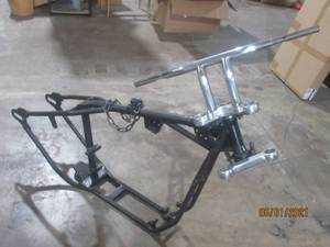 lot 43 image: MOTORCYCLE FRAME