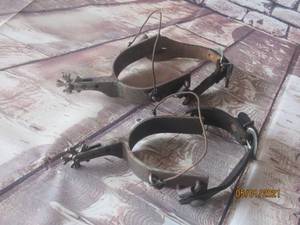 lot 57 image: SET OF VINTAGE SPURS
