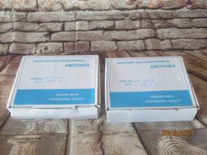 lot 78 image: 2 BOXES MINITURE ELECTROMECHANICAL SWITCHES 66-2421