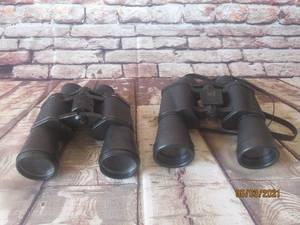 lot 92 image: 2 PAIR OF BINOCULARS&nbsp FALCON AND TASCO 2023 WIDE ANGLE