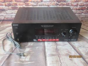 lot 100 image: SONY DIGITAL AUDIOVIDEO CONTROL CENTER MULTI CHANNEL RECEIVER STR-DG-520