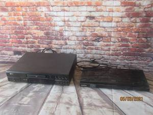 lot 104 image: DENON DVD AUDIO -VIDEO SUPER AUDIO PLAYER DVD 2910 &amp&nbsp SAMSUNG BLU-RAY PLAYER