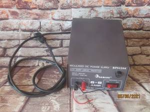 lot 168 image: SAMLEX ELECTRIC COMPLANY LIMITED REGULATED DC POWER SUPPLY RPS1206