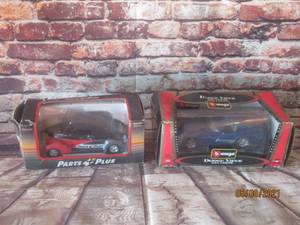 lot 179 image: PARTS PLUS 1937 FORD CLUB CABRIOLET STREET ROD &amp BURAGO DODGE VIPER GTS COUPE BIJOUX COLLECTION&nbsp 124&nbsp