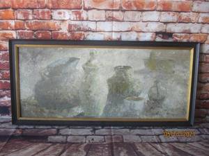 lot 211 image: FRAMED PAINTING SIGNED BY ARTIST