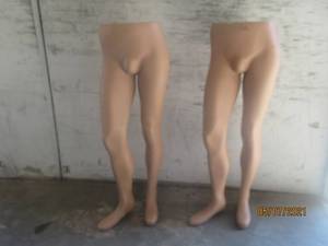 lot 241 image: 2 MANNEQUIN LOWER TORSO