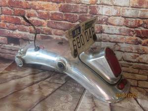 lot 249 image: MOTORCYCLE REAR FENDER (DOES NOT MATCH LOT 250)