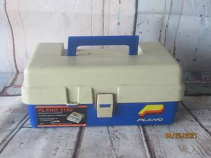 lot 277 image: PLANO 3100 TACKLE BOX WITH CONTENTS