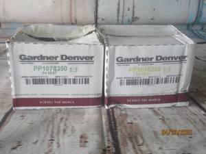 lot 299 image: &nbsp2 GARDNER DENVER PUMP PP1078350 SEAT 4.5-5 YWSEWS NEW IN ORIGINAL BOX