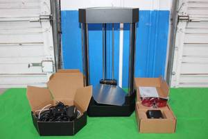 lot 20 image: FLUX DELTA TECHNOLOGY 3D PRINTER WITH ACCESSORIES , IN ORIGINAL BOX