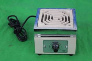 lot 47 image: JULER GLASSWARE LABWARE ANALYTICAL CHEMISTRY LABORATORY ADJUSTABLE FURNANCE